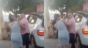 Delegado flagrado dando tapa em rosto de mulher no Ceará é preso após decisão da Justiça