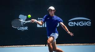 Eduardo Valentin derrota chileno na estreia do Australian Open Junior Series South America no Rio de Janeiro