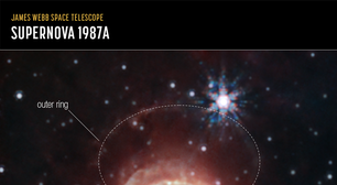 Astrônomos procuram ondas gravitacionais em supernova de 1987