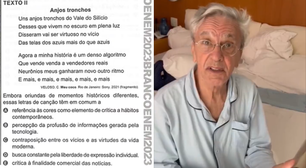 Caetano Veloso: Gabarito do Enem revela resultado de questão que cantor não soube responder; veja