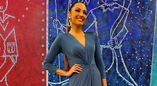 Poeta, Carla Diaz e + famosas mostram poder do look azul