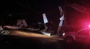 RS: ginásio desaba durante temporal e deixa ao menos um morto e 57 feridos