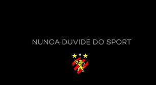Sport divulga vídeo motivacional às vésperas de duelo decisivo contra o Vitória: "Nunca duvide"