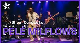 Tá no ar! Pelé Milflows ao vivo no Showlivre