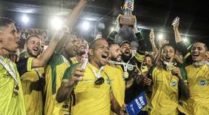 Ex-Ceará comanda título do Brasil na Copa das Confederações de Fut7 e é eleito 'o cara' da final