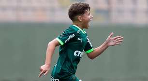 Palmeiras vence de novo o Red Bull Bragantino e ganha o Paulista sub-11