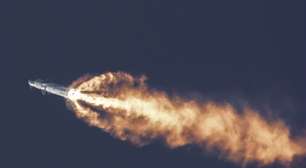 Foguete Starship da SpaceX explode em segundo teste de voo