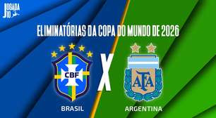 Brasil x Argentina, AO VIVO, com a Voz do Esporte, às 20h