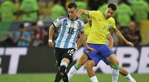 Brasil perde para a Argentina e amarga terceira derrota consecutiva sob o comando de Diniz