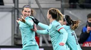 Barcelona bate Frankfurt de virada e vence a segunda na Champions feminina; Lyon supera time da Áustria
