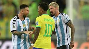 Rodrygo e Messi trocaram xingamentos em discussão no Brasil x Argentina; veja quais