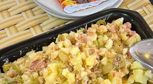 Salada de batata com atum: receita prática, fácil e saborosa