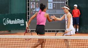 Gabriela Cé e Rebeca Pereira vão às quartas no Mundo Tênis Open, o WTA de Florianópolis
