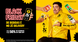 É hora de preparar o estoque de fim de ano! Zé Delivery celebra a Black Friday com descontos históricos e cashback em bebidas