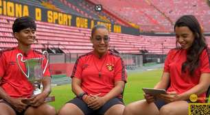 Artilheiras do Sport elegem e reagem aos principais gols no título do Campeonato Pernambucano; veja o vídeo