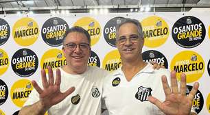 Marcelo Teixeira apresenta propostas à torcida do Santos e ganha apoio de prefeito na eleição