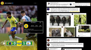 CBF sofre ataques racistas nas redes sociais após derrotas para a Argentina
