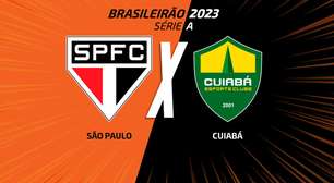 São Paulo x Cuiabá, AO VIVO, com a Voz do Esporte, às 17h