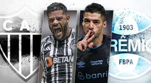 Atlético x Grêmio: Onde assistir, prováveis escalações, todos os detalhes da partida