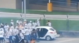 Briga entre torcedores do Botafogo e Santos interdita a Dutra
