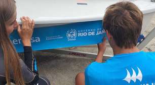 Vela jovem brasileira faz treinos antes de Mundial de Búzios (RJ)