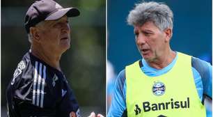 Felipão escala o Atlético com surpresa no meio; Grêmio também pronto