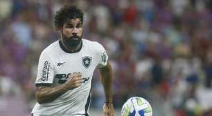 Com dores musculares, Diego Costa desfalca Botafogo em jogo contra o Santos