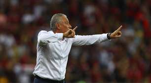 Atlético: Técnico Tite tem problemaço para escalar o Flamengo no jogo dessa quarta dia 29