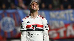 Calleri dependência? São Paulo chega à terceira partida consecutiva sem marcar gols no Brasileirão