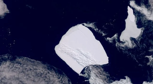 Maior iceberg do mundo se desprende após ficar quase 40 anos encalhado