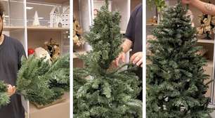 Passo a passo para montar uma Árvore de Natal igual às do shopping