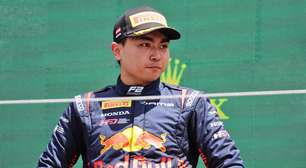 F1: Jovem piloto japonês satisfeito após teste com carro da AlphaTauri