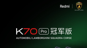 Linha Redmi K70 chega com muito desempenho e versão Lamborghini