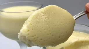 Mousse de leite ninho bem cremoso e ingredientes que você já tem no armário