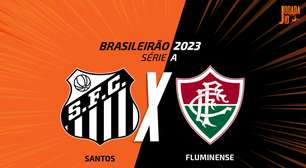 Santos x Fluminense, AO VIVO, com a Voz do Esporte, às 17h30