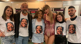 Os bastidores do encontro de Taylor com família de fã morta no show