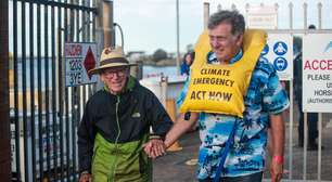 Ativistas do clima travam um dos maiores portos da Austrália