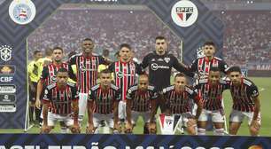 Com vitória em Salvador, São Paulo se livra do risco de rebaixamento no Brasileirão