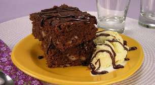 Falso brownie com castanha: uma sobremesa sem dificuldade