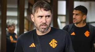 'Nunca estive preocupado com o rebaixamento' diz Coudet após vitória do Internacional