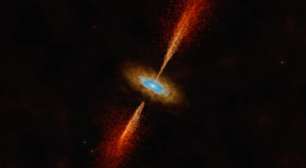 Cientistas detectam primeiro disco ao redor de estrela extragaláctica