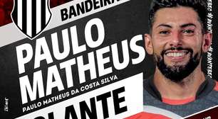 Meia Paulo Matheus celebra chegada ao Bandeirante-SP