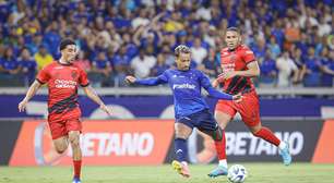 Cruzeiro busca empate no fim com o Athletico e se distancia do Z-4