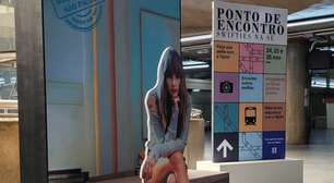 Estação do Metrô inaugura ponto instagramável para fãs de Taylor Swift