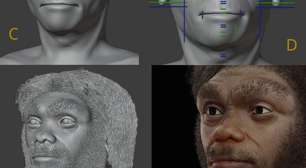 Brasileiro recria aparência do "Homem Dragão", hominídeo mais próximo de nós