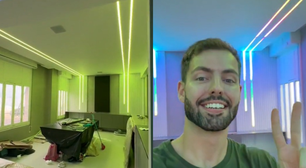 Matheus Costa: como funcionam LEDs de reforma polêmica na casa de influencer