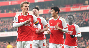 Arsenal vence Wolverhampton e segue líder do Campeonato Inglês