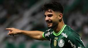 Entre os jogadores do Palmeiras, Flaco López é o que precisa de menos minutos para marcar gol em 2023