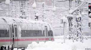 Nevasca paralisa sul da Alemanha e obriga Munique a fechar aeroporto