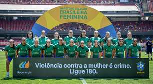 Seleção Brasileira feminina promove campanha pelo fim da violência contra as mulheres em amistoso contra o Japão